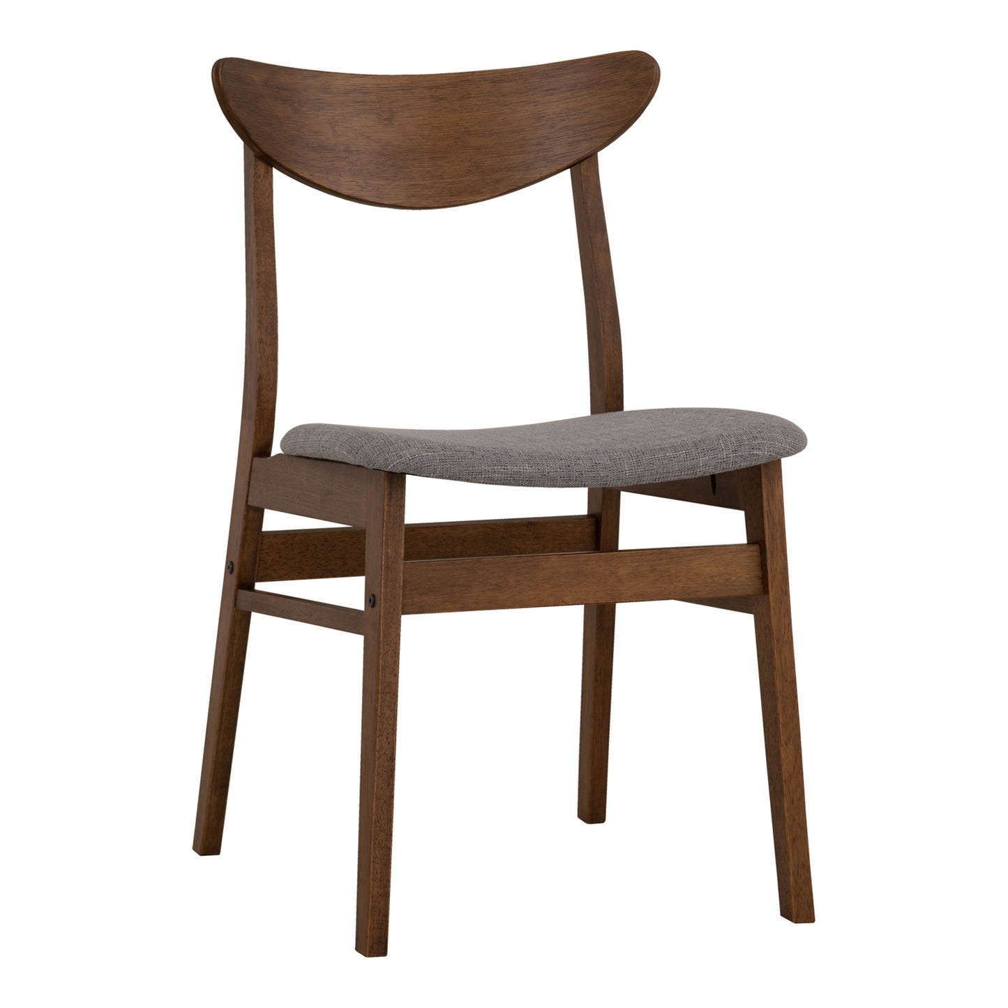 Cocoa Melamine Top 4 Seater Round Dining Set