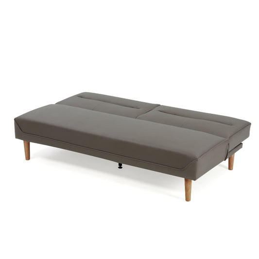 180CM 3 Seater Pet Friendly Brown Sofa Bed