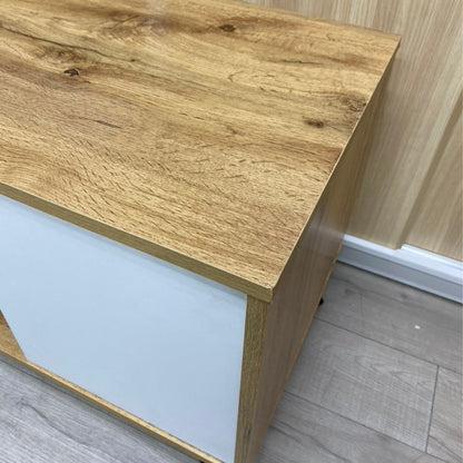 120CM Wotan Oak TV Cabinet