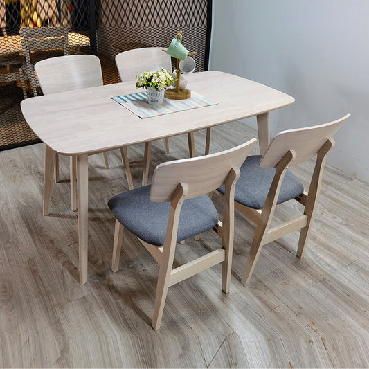 Solid Wood 4 Seater Dining Set