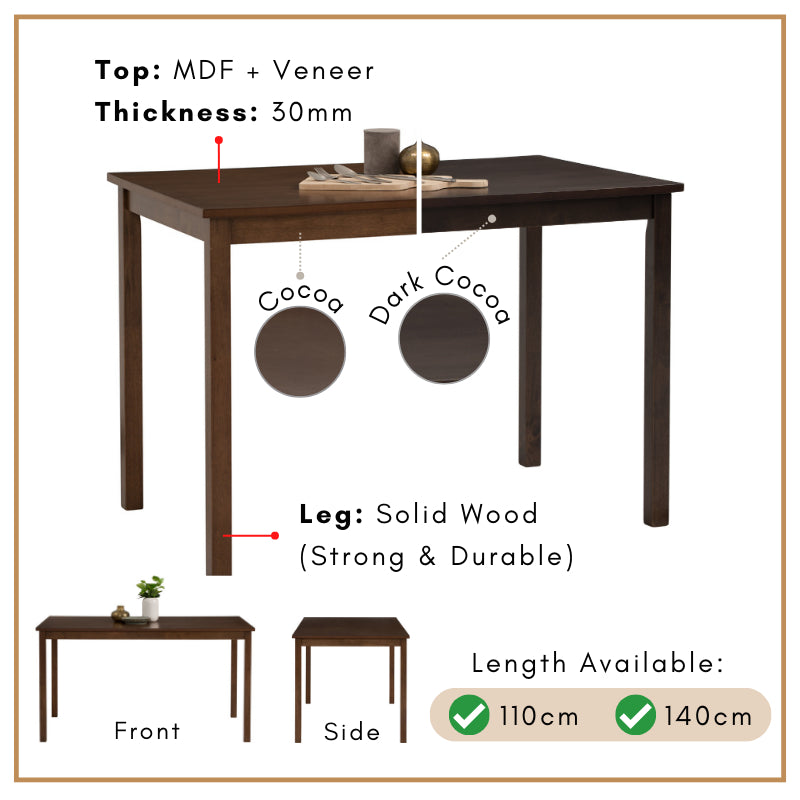 4 Seater Dining Set