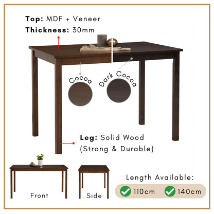 4 Seater Dining Set